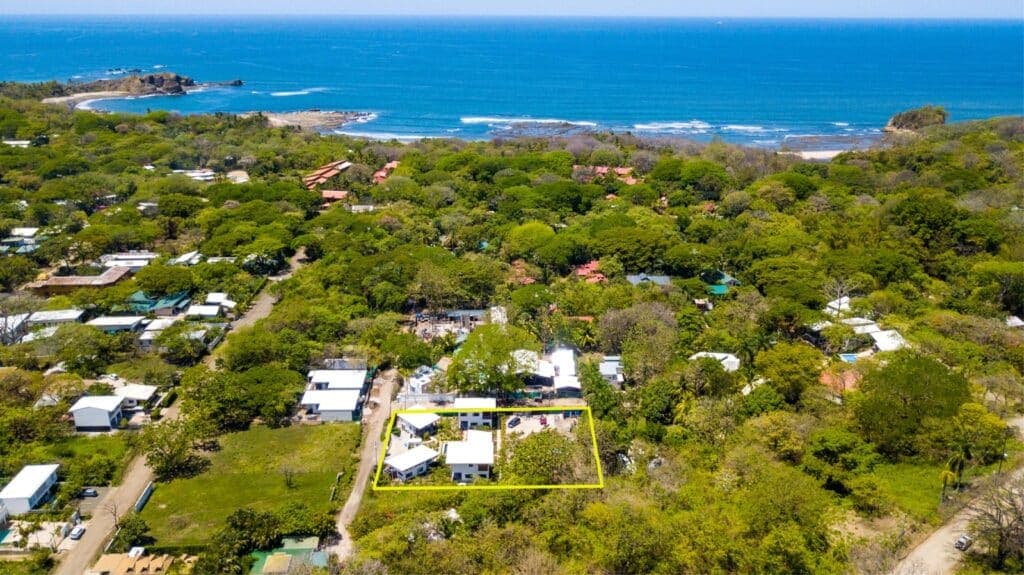 Six Rental Villas Walk to Playa Pelada – Room to Expand