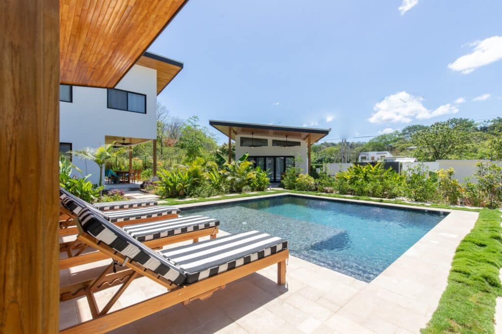 Six Rental Villas Walk to Playa Pelada – Room to Expand